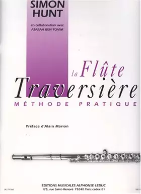 Couverture du produit · Hunt Flute Traversiere Methode Pratique Flute Book