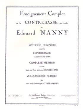 Couverture du produit · METHODE CONTREBASSE VOLUME 2