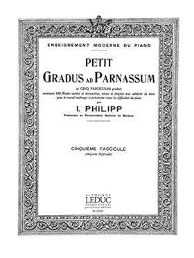Couverture du produit · Philipp petit gradus ad parnassum volume 5 piano book piano