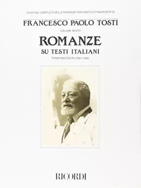 Couverture du produit · ROMANZE SU TESTI ITALIANI -III (1891-1904) CHANT