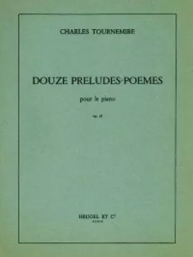 Couverture du produit · Douze Preludes Poemes for Piano, Op.58