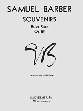 Couverture du produit · SOUVENIRS BALLET SUITE OP. 28 ONE PIANO FOUR HANDS