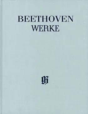 Couverture du produit · Chamber Music With Winds Complete Ed. Beethoven Werke Series Vi Volume 1 Hardcover