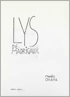 Couverture du produit · Ohana: Lys de Madrigaux