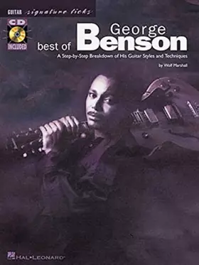 Couverture du produit · Hal Leonard Best of George Benson Signature Licks Book with CD