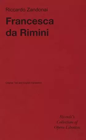 Couverture du produit · FRANCESCA DA RIMINI