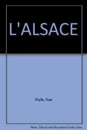 Couverture du produit · L'ALSACE