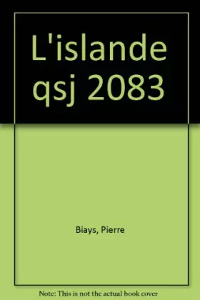 Couverture du produit · L'Islande