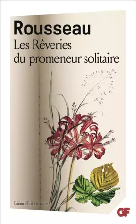 Couverture du produit · Les rêveries du promeneur solitaire