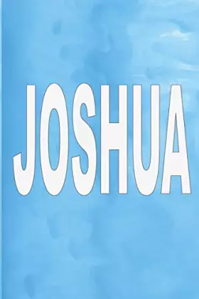 Couverture du produit · Joshua: 100 Pages 6 X 9 Personalized Name on Journal Notebook