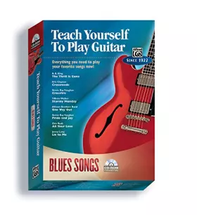 Couverture du produit · Alfred's Teach Yourself to Play Guitar -- Blues Songs: Everything You Need to Play Your Favorite Songs Now!, CD-ROM (Teach Your