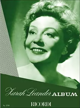 Couverture du produit · ZARAH-LEANDER-ALBUM CHANT