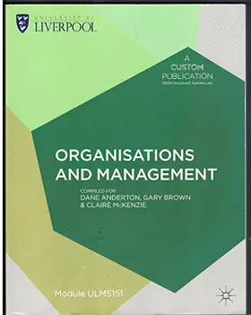 Couverture du produit · Custom Liverpool Organisations and Management Ulms151
