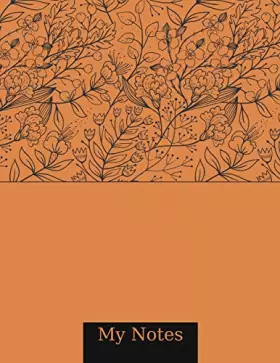 Couverture du produit · My Notes Agenda: Note all your Plans & Organize your Schedule - Planner with place to write the date - 180 pages - Large format
