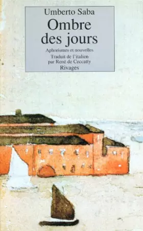 Couverture du produit · Ombre des jours : Aphorismes et nouvelles