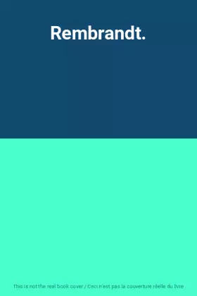 Couverture du produit · Rembrandt.