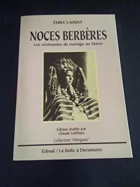 Couverture du produit · Noces berbères