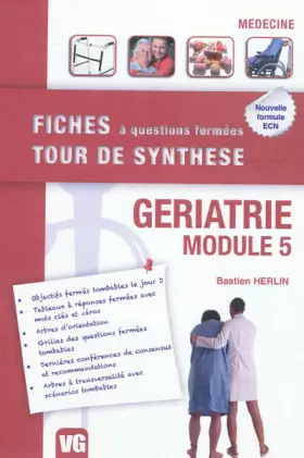 Couverture du produit · Gériatrie : Module 5