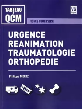 Couverture du produit · Urgence, réanimation, traumatologie, orthopédie: Fiches pour l'iECN