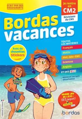 Couverture du produit · Bordas Vacances - Je rentre en CM2 - Cahier de vacances