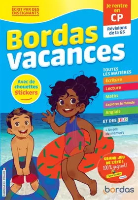 Couverture du produit · Bordas Vacances - Je rentre en CP - Cahier de vacances