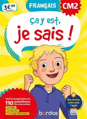 Couverture du produit · Ça y est, je sais ! - Français CM2