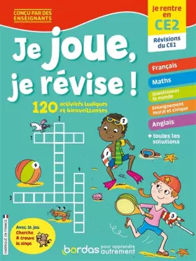 Couverture du produit · Je joue, je révise ! - Je rentre en CE2 - Cahier de vacances