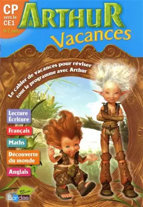 Couverture du produit · Cahier de vacances Arthur CP/CE1 - (Ancienne édition)