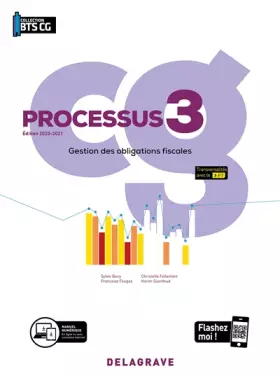 Couverture du produit · Processus 3 - Gestion des obligations fiscales BTS Comptabilité Gestion (CG) (2020) - Pochette élève