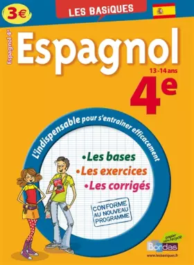 Couverture du produit · LES BASIQUES - ESPAGNOL 4E - (Ancienne édition)