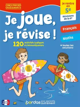 Couverture du produit · Je joue, je révise - Je rentre en 5e