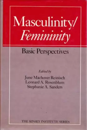Couverture du produit · Masculinity/Femininity: Basic Perspectives