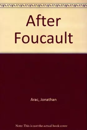 Couverture du produit · After Foucault
