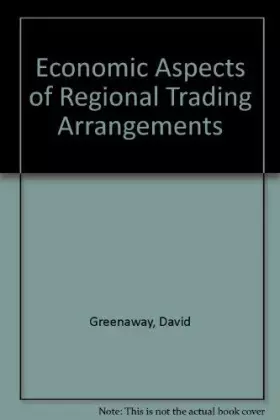 Couverture du produit · Economic Aspects of Regional Trading Arrangements