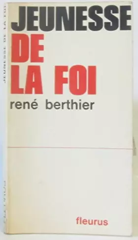 Couverture du produit · Jeunesse de la foi