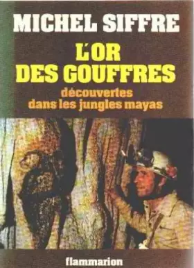 Couverture du produit · L'or des gouffres : découvertes dans les jungles mayas