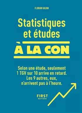Couverture du produit · Statistiques et études à la con - Relié