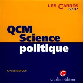 Couverture du produit · QCM, science politique