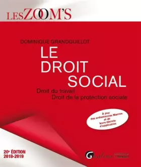 Couverture du produit · Le droit social: Droit du travail, Droit de la protection sociale