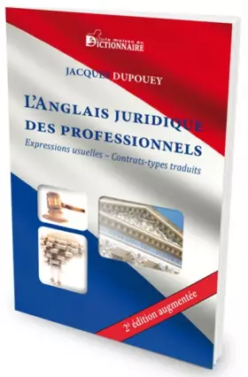 Couverture du produit · L'anglais juridique des professionnels / Legal English for Professionals, 2e édition