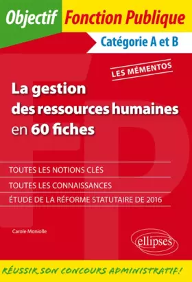 Couverture du produit · La Gestion des Ressources Humaines en 60 Fiches