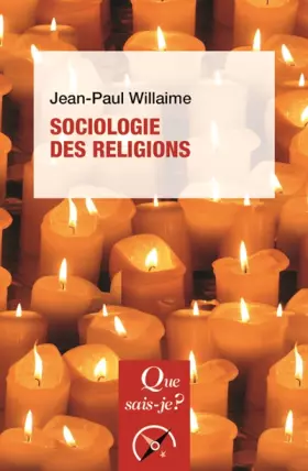 Couverture du produit · Sociologie des religions