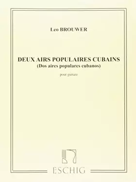 Couverture du produit · 2 airs cubains populairs ( guajira, zapateado )