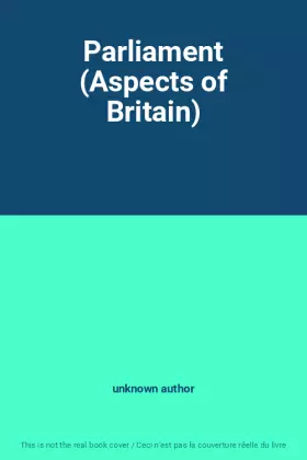Couverture du produit · Parliament (Aspects of Britain)