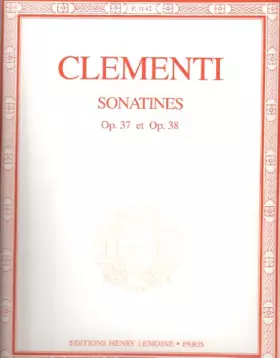 Couverture du produit · Sonatines Op.37-38 (6)