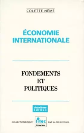 Couverture du produit · Economie internationale: Fondements et politiques (ancienne édition)