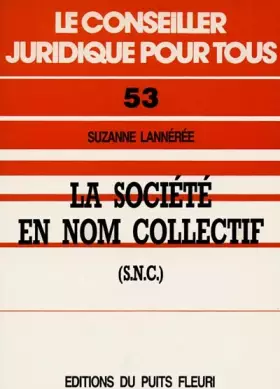Couverture du produit · Société en nom collectif, numéro 53, 1ère édition
