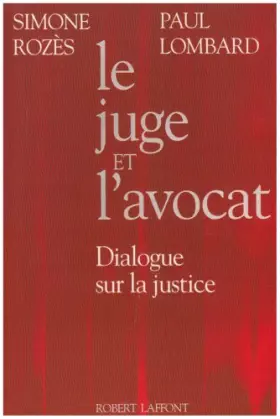 Couverture du produit · Le juge et l'avocat