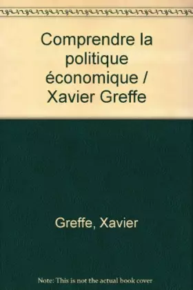 Couverture du produit · Comprendre la politique économique