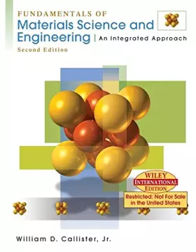Couverture du produit · Fundamentals of Materials Science and Engineering
